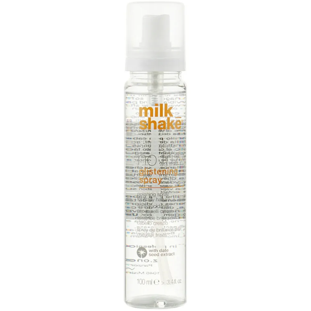 Зволожувальний спрей для волосся з анти-фриз ефектом - Milk Shake No Frizz Glistening Spray