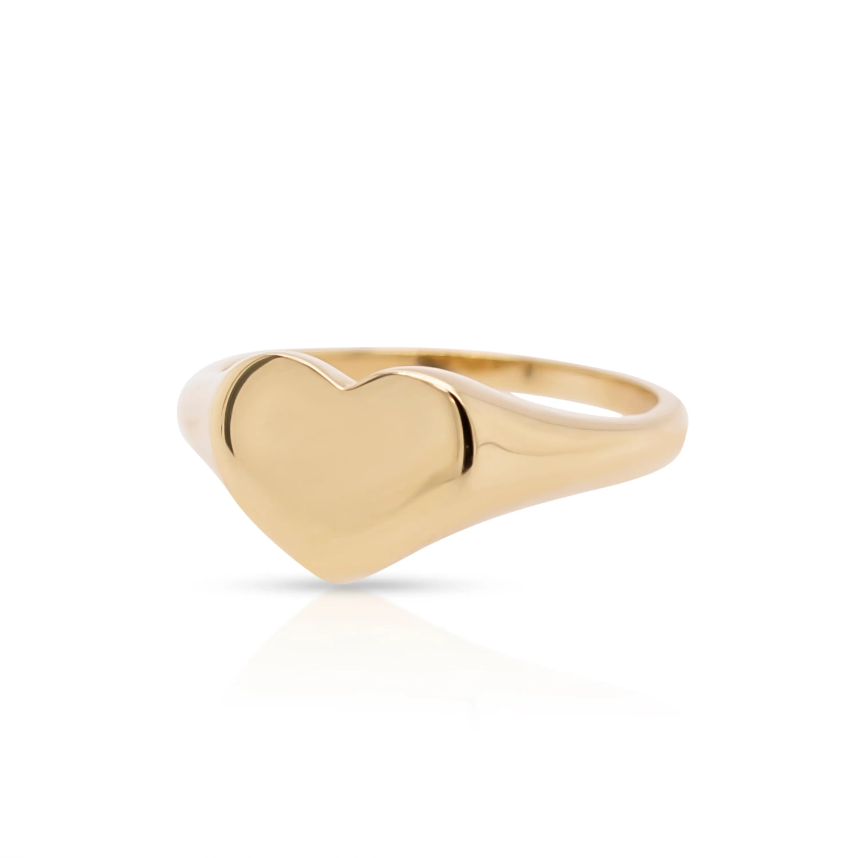 14K Gold Heart Ring