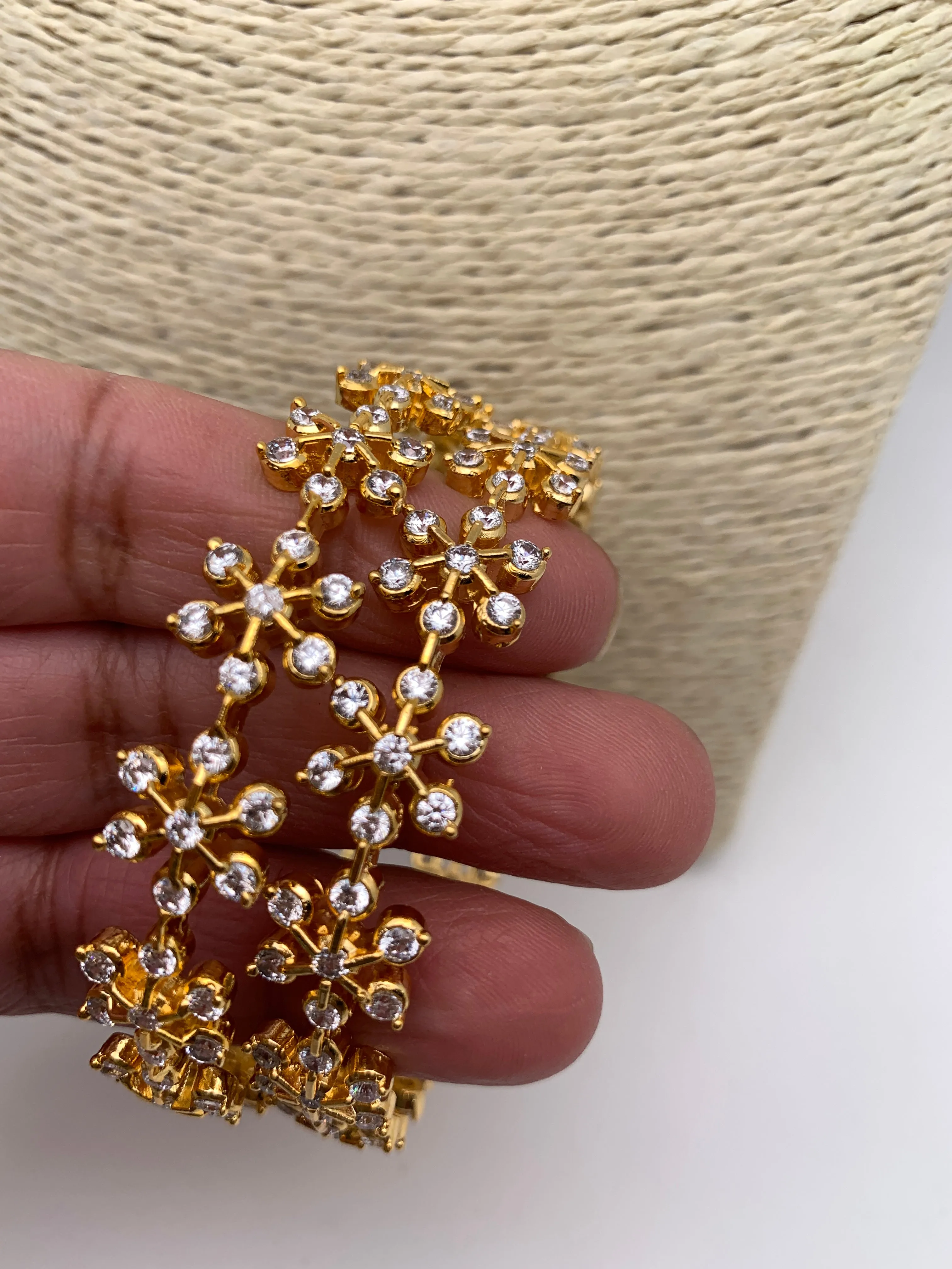 AD Floral Bangles