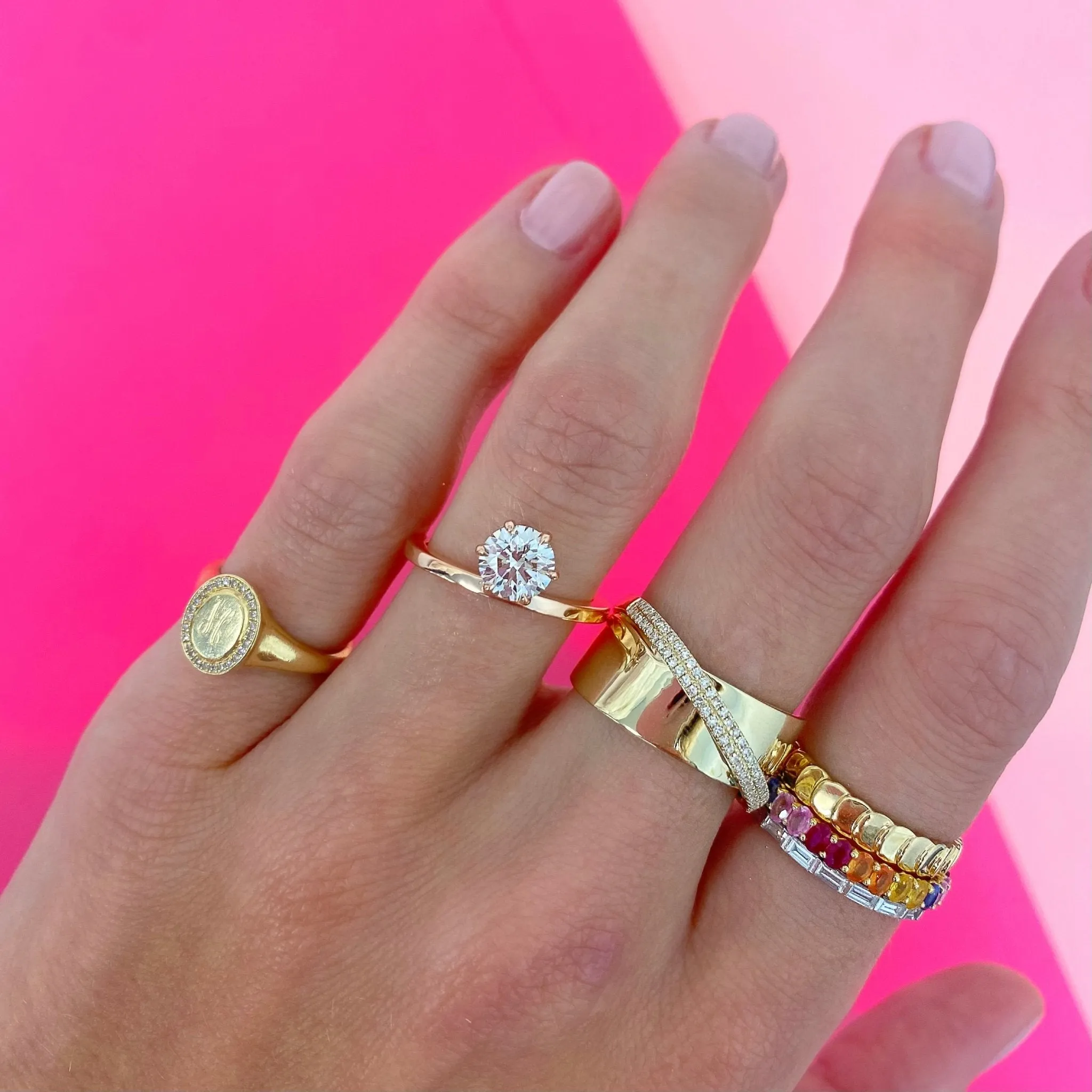 Baguette Eternity Band