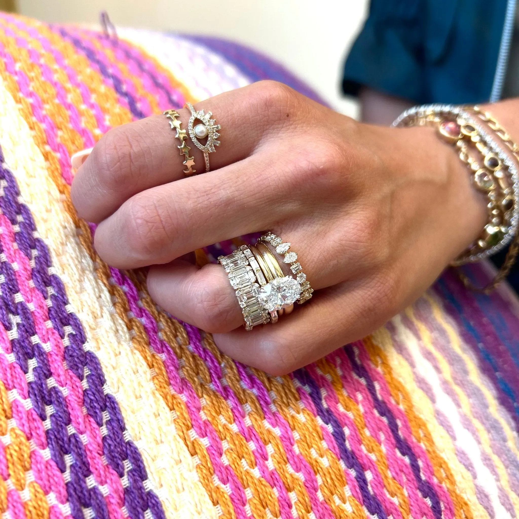 Baguette Eternity Band