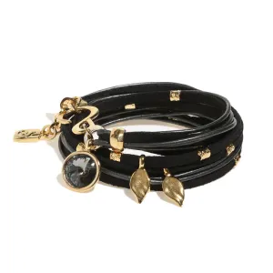 Black Ivy Pop Bracelet - Gold