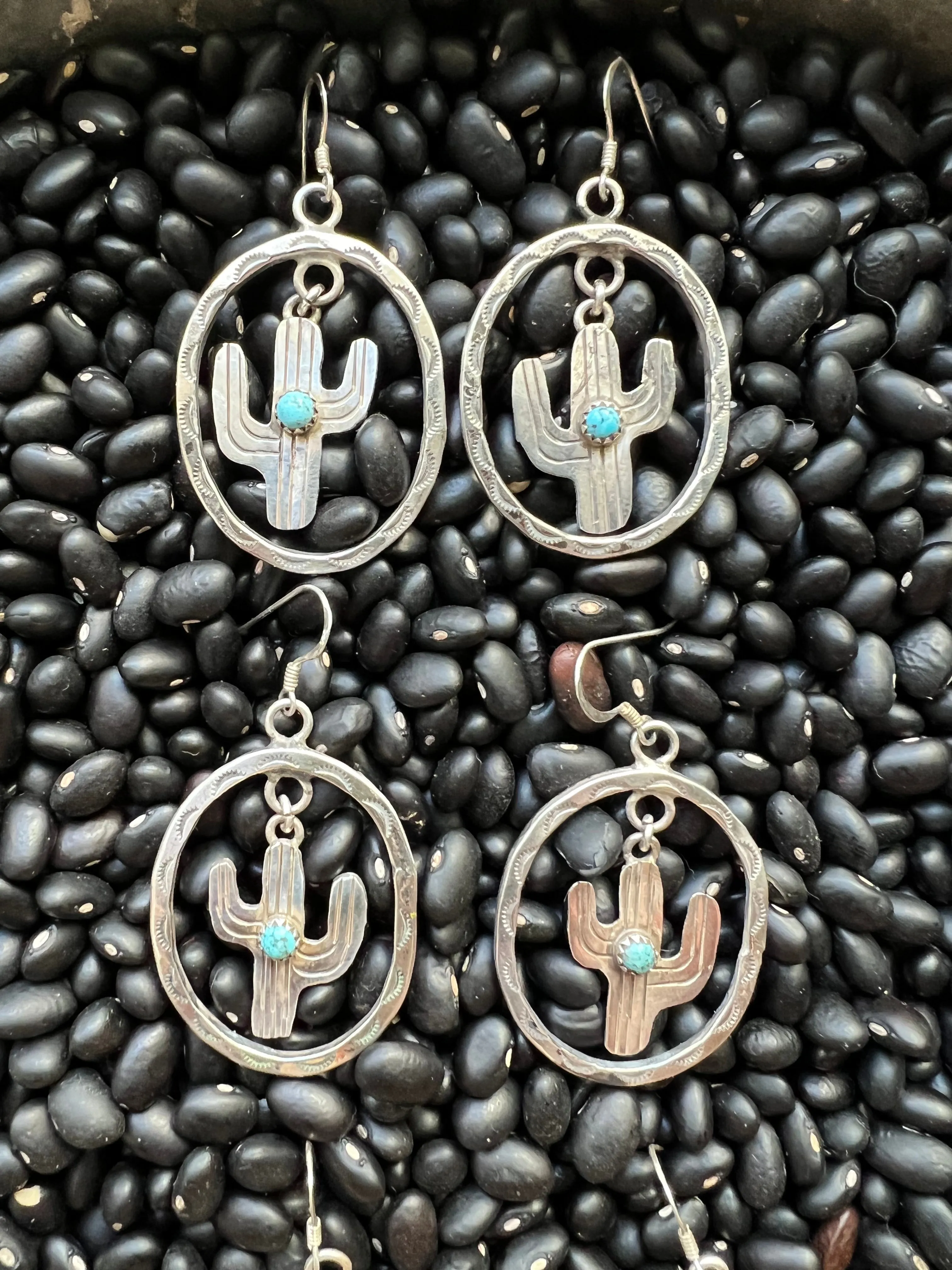 Cactus Frame Earrings