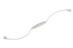 Channel Bar Bolo Bracelet