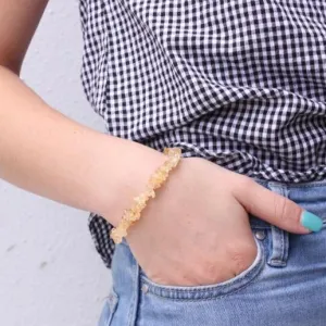 Citrine Chip Bracelet
