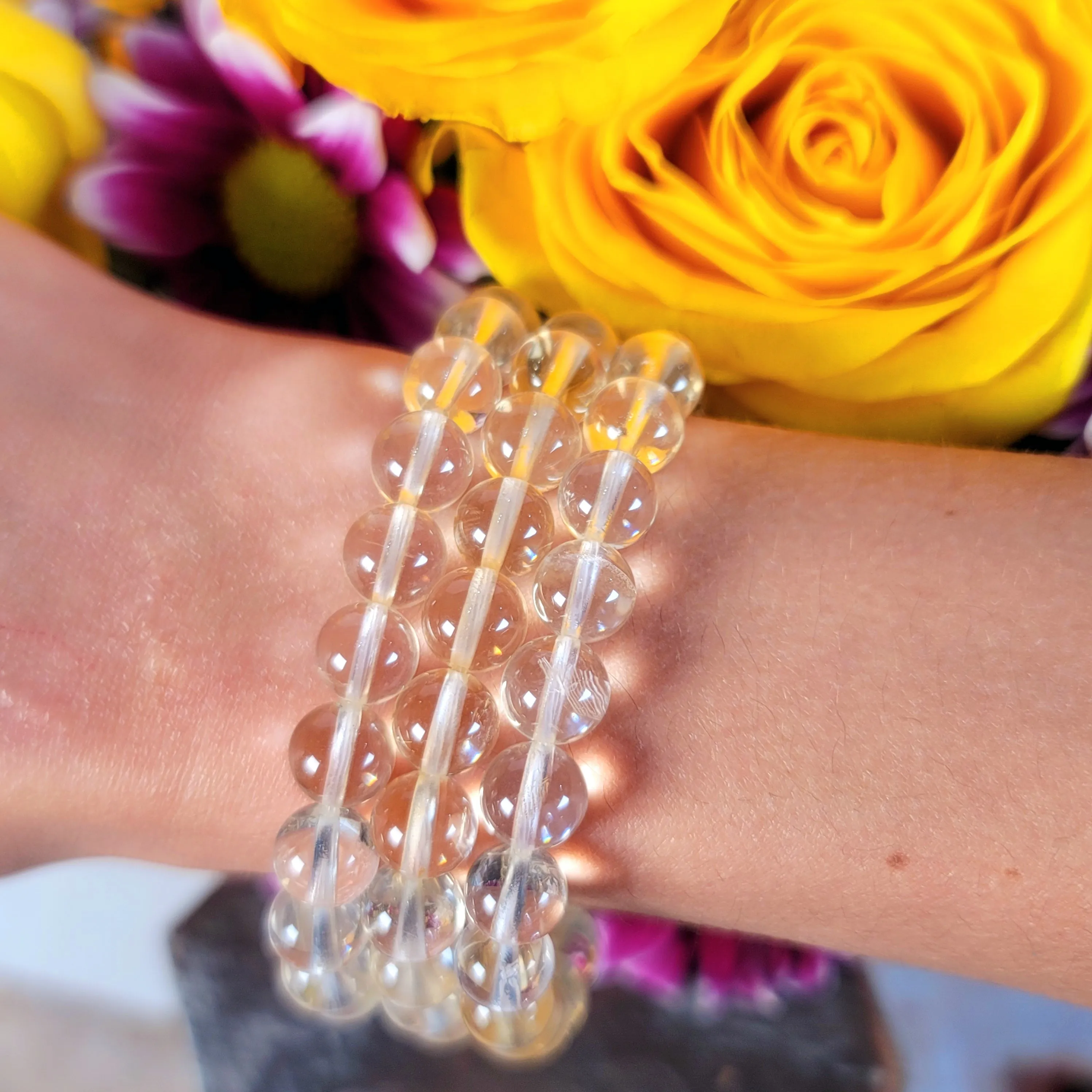 Citrine Waterfall Bracelet (AAA Grade) for Abundance and Fulfilling Your Destiny
