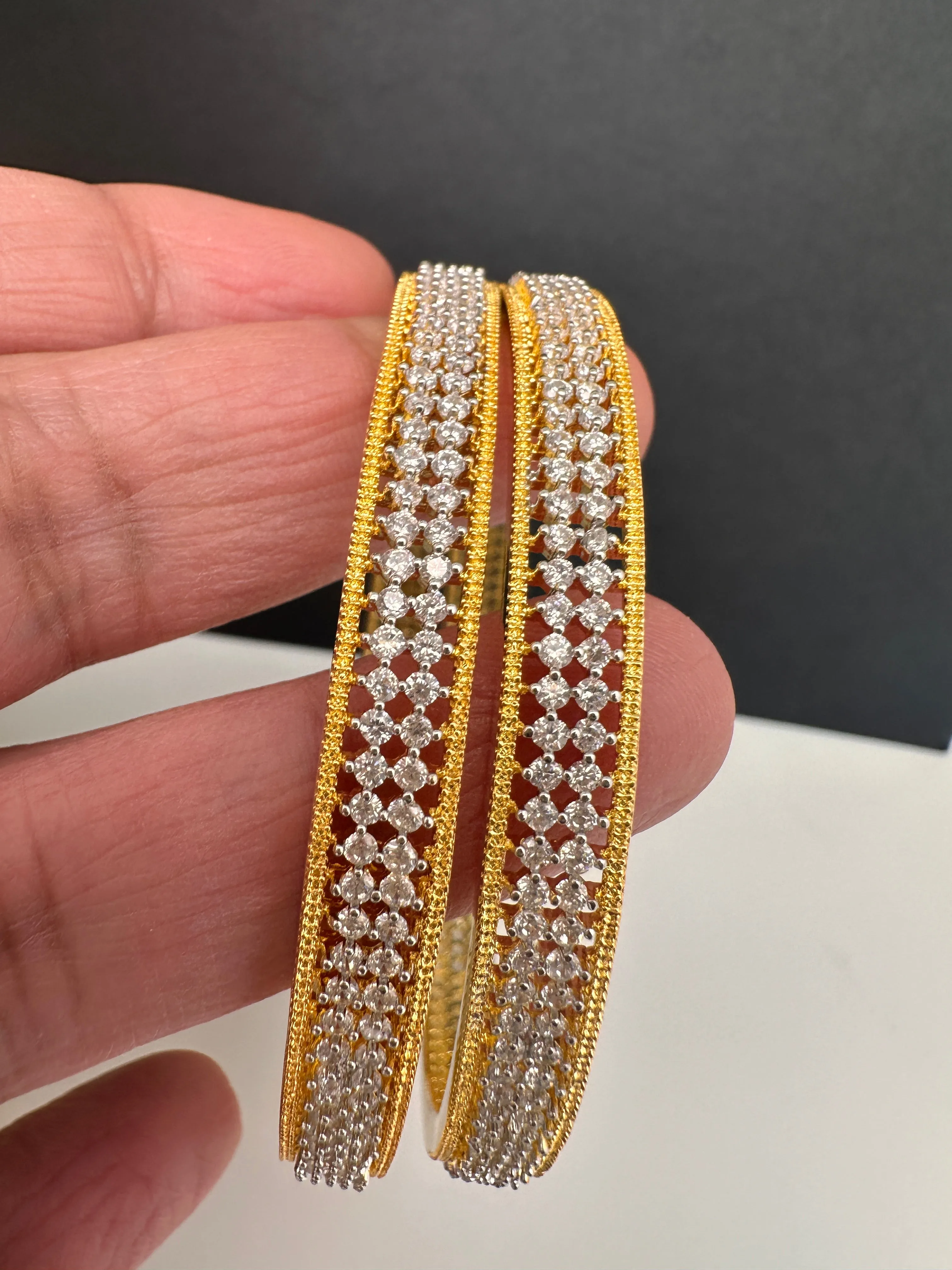 Cubic Zirconia Bangles