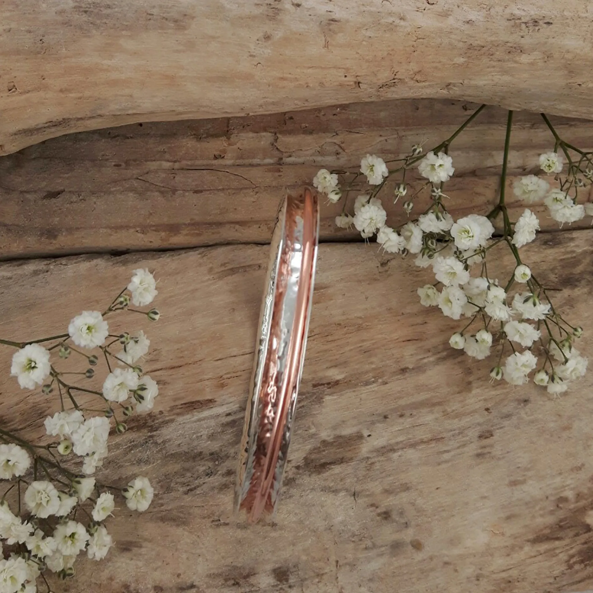 Duo Marseille Ag/Cu Bangle