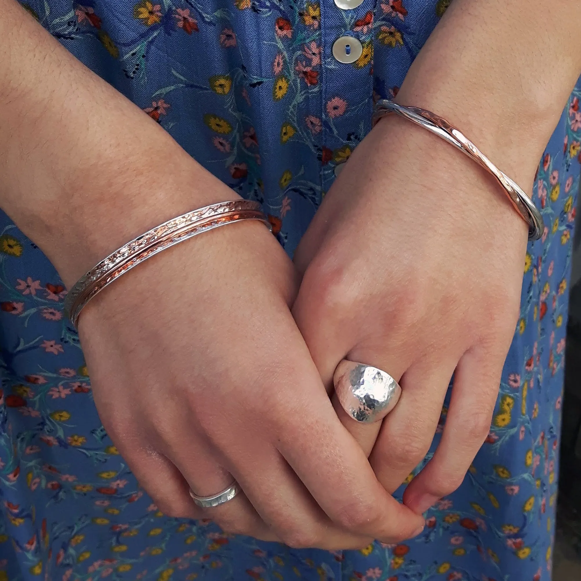 Duo Marseille Ag/Cu Bangle