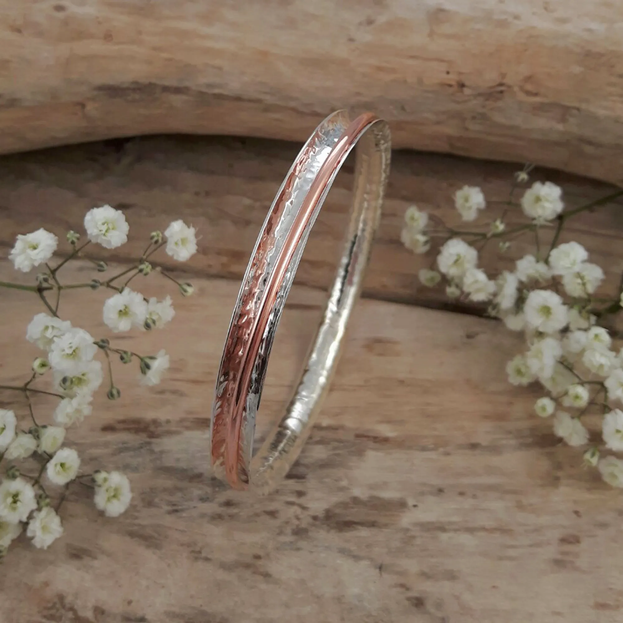 Duo Marseille Ag/Cu Bangle