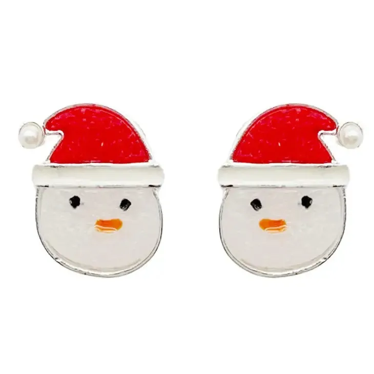 Holiday Druzy Post Earrings