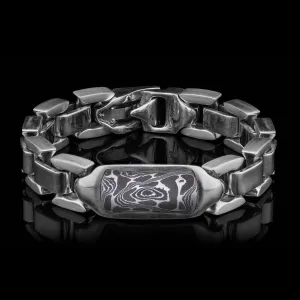Men's Damascus Identity Bracelet - BR24 DAM