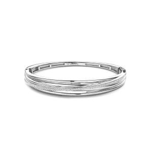 Milano CZ Bangle - Silver - 23046ZI