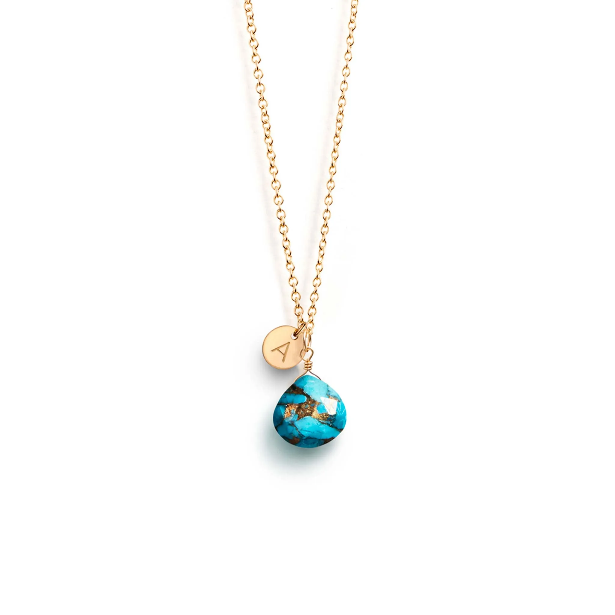 Mohave Turquoise Pendant Necklace