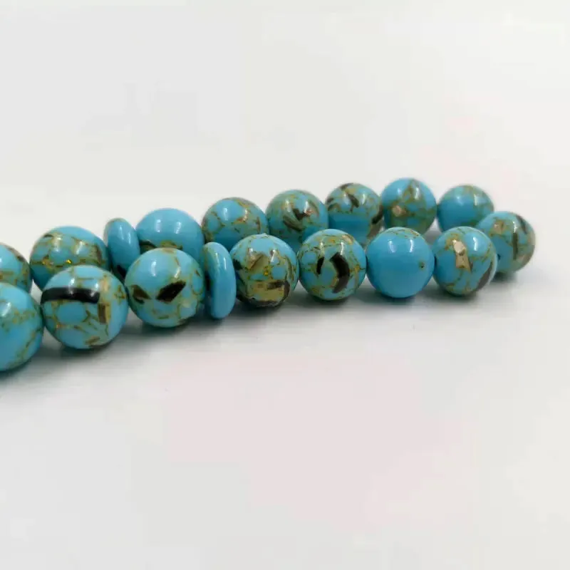 Muslim Shell Set Stone Green Beads Tasbih Mastkhan Rosary Beads Men's Misbaha Bracelet