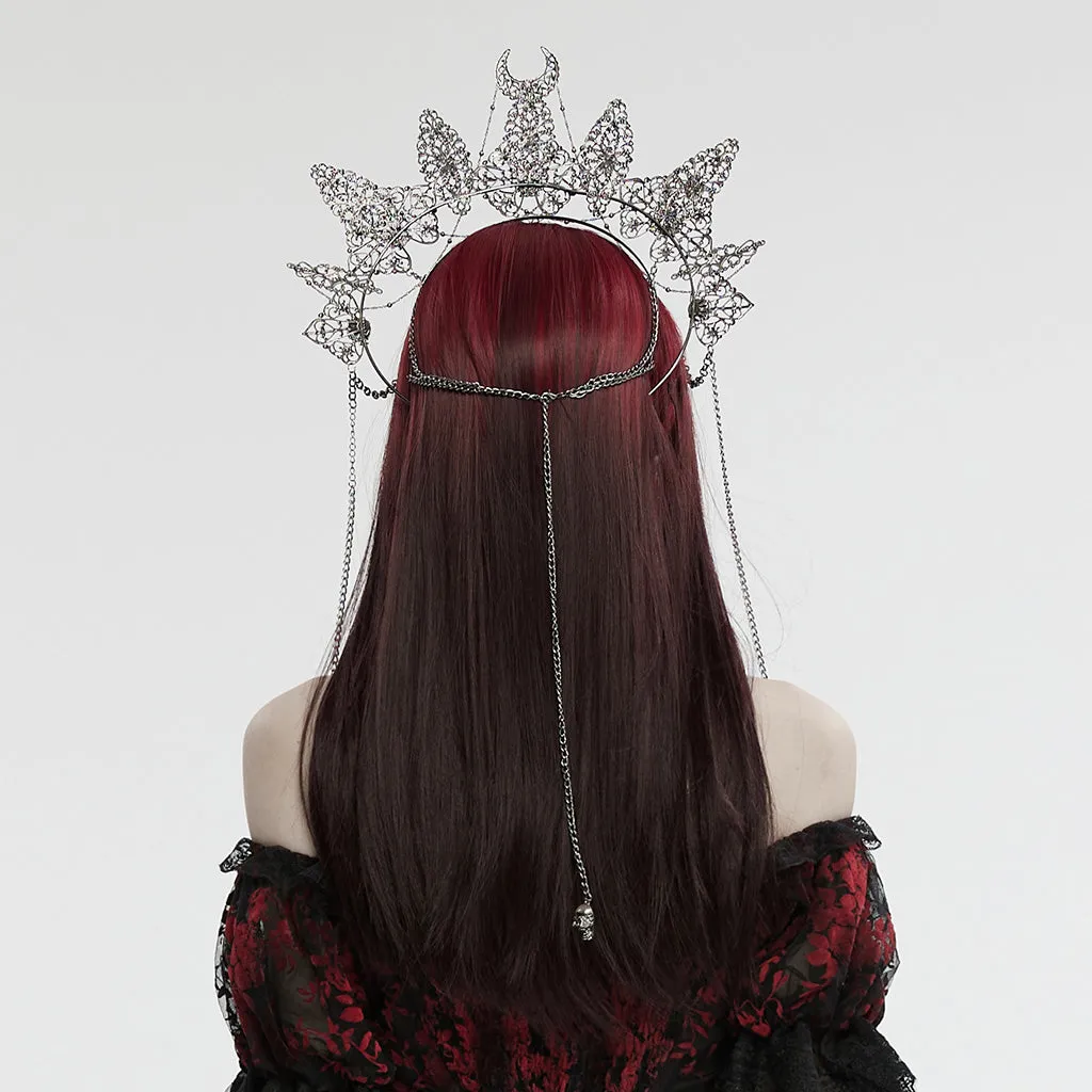 Punk Rave Nicandra Gothic Skull Crown