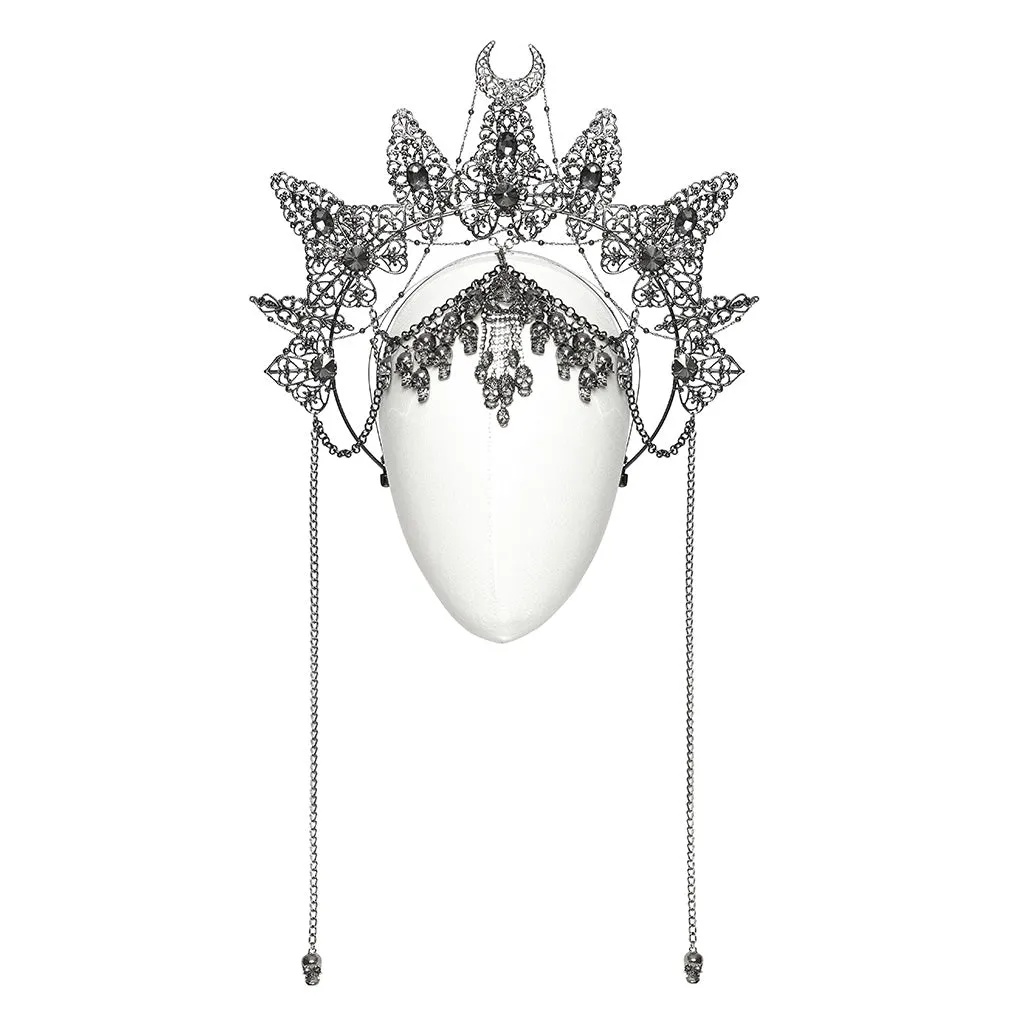Punk Rave Nicandra Gothic Skull Crown