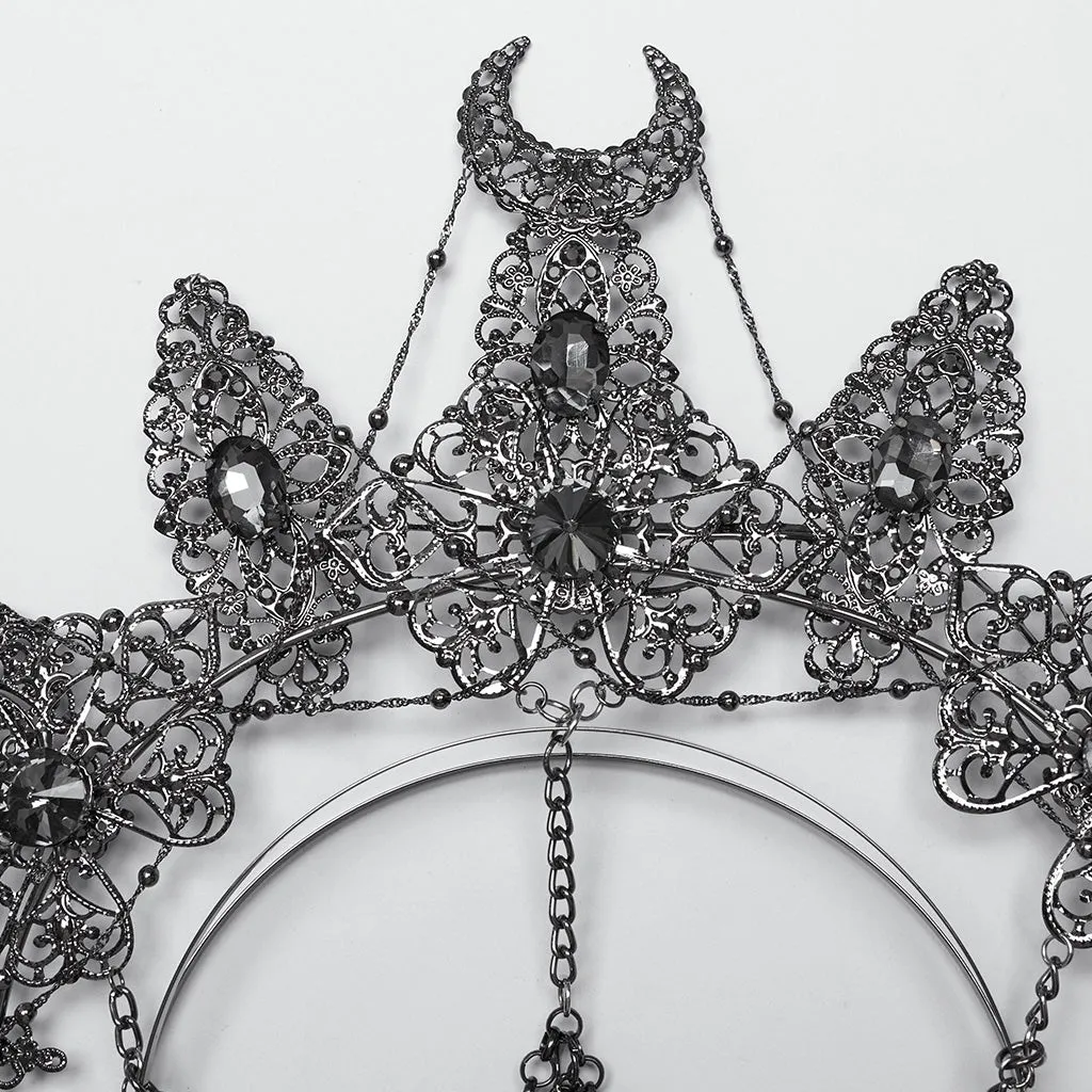Punk Rave Nicandra Gothic Skull Crown