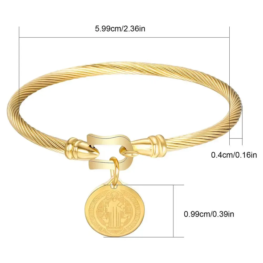 Stainless Steel Wire Bracelet For Women- Jewelry Gift