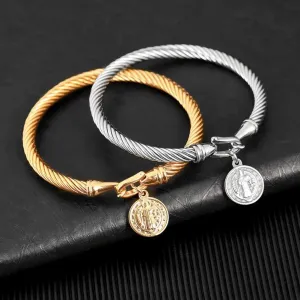 Stainless Steel Wire Bracelet For Women- Jewelry Gift