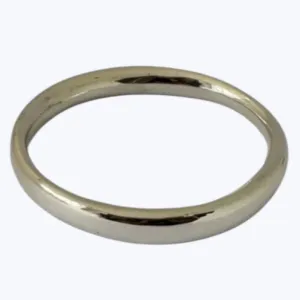 Sterling Silver Organic Bangle 10mm